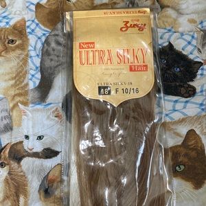 Zury 18” human hair WEFT extensions in color F 10/16